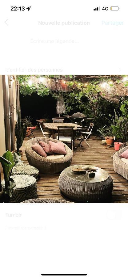 Chambre Et Table D Hotes Chez Dom Sainte-Cecile-les-Vignes Ngoại thất bức ảnh
